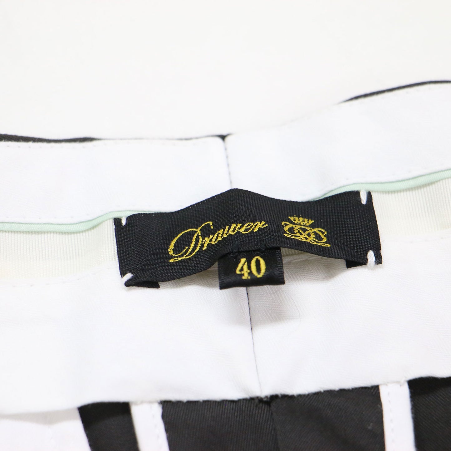 20秋冬 コットン ギャバジン タックパンツ / テーパードパンツ センタープレス 2タック