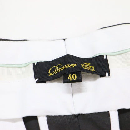 20秋冬 コットン ギャバジン タックパンツ / テーパードパンツ センタープレス 2タック
