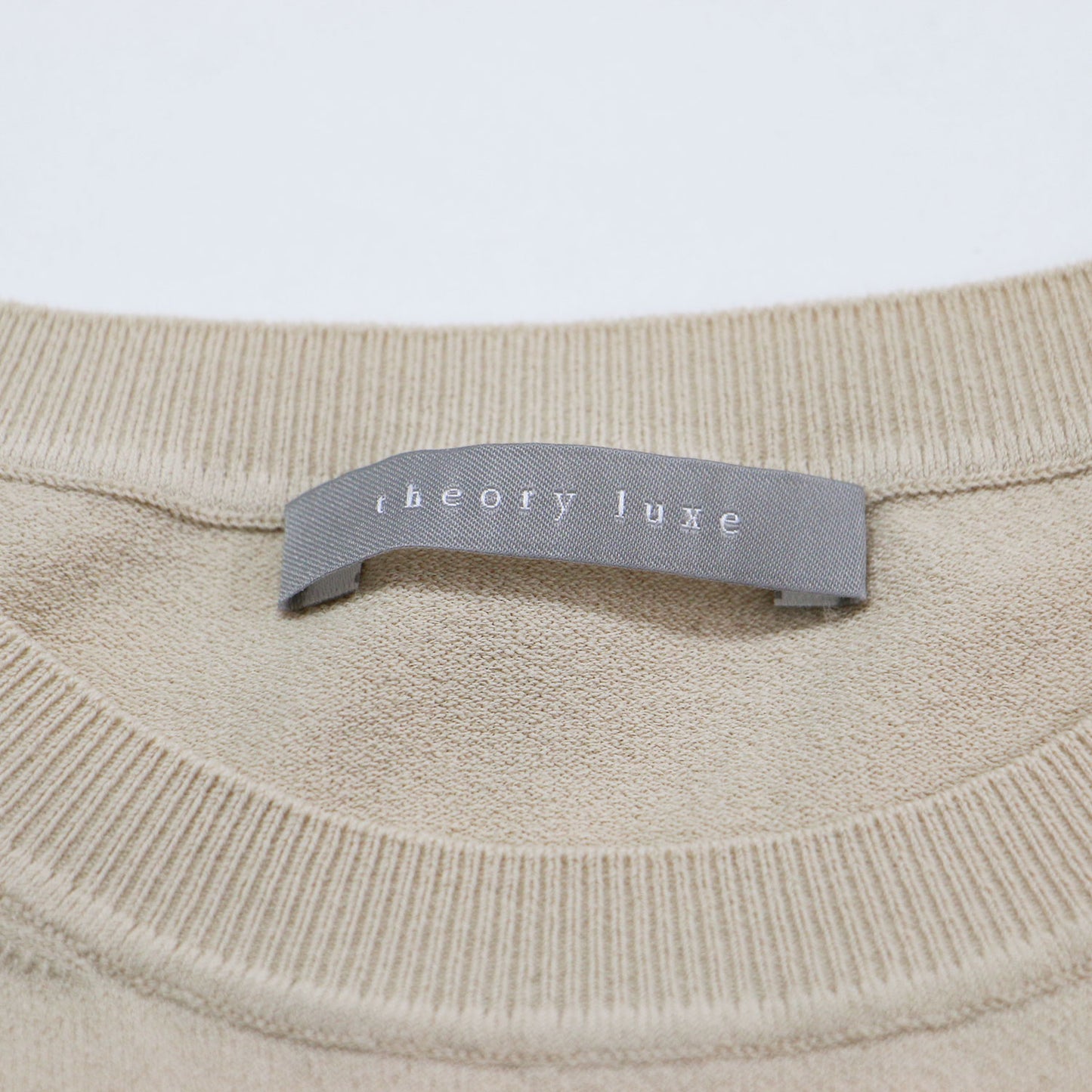 25春夏 クルーネック ノースリーブ ニット / BENJY SWEATER ADLER リブ ストレッチ