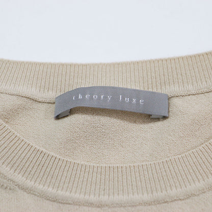 25春夏 クルーネック ノースリーブ ニット / BENJY SWEATER ADLER リブ ストレッチ
