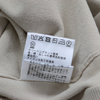 25春夏 クルーネック ノースリーブ ニット / BENJY SWEATER ADLER リブ ストレッチ