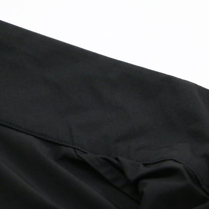 24秋冬 ジップアップ ロングコート / LT Taffeta 3 Palize C スタンドカラー ドロストリング