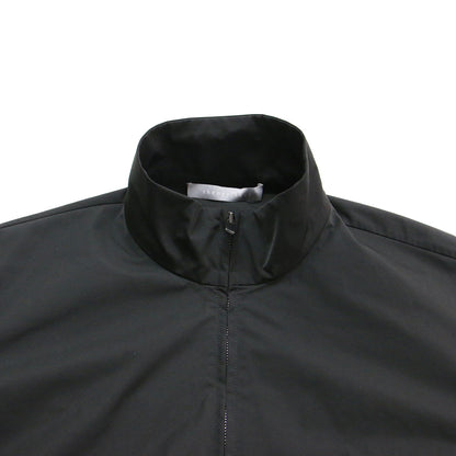 24秋冬 ジップアップ ロングコート / LT Taffeta 3 Palize C スタンドカラー ドロストリング
