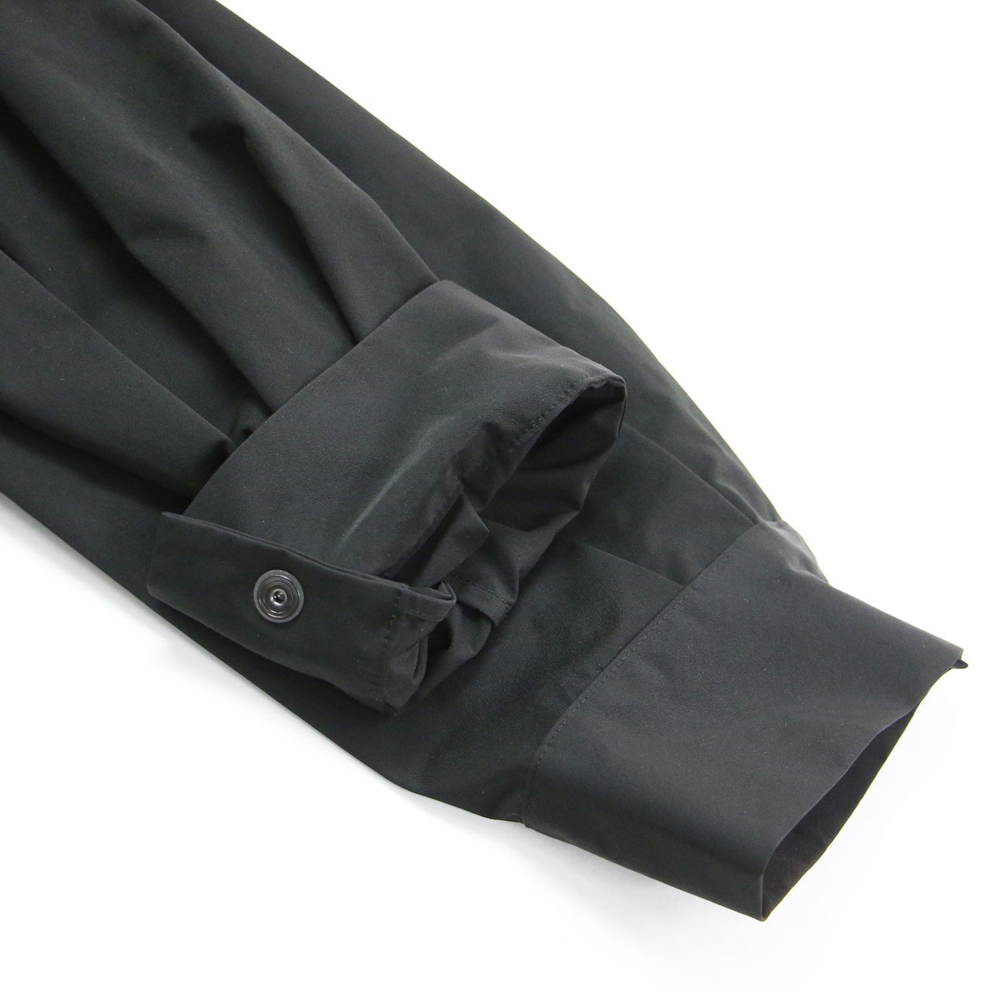 24秋冬 ジップアップ ロングコート / LT Taffeta 3 Palize C スタンドカラー ドロストリング