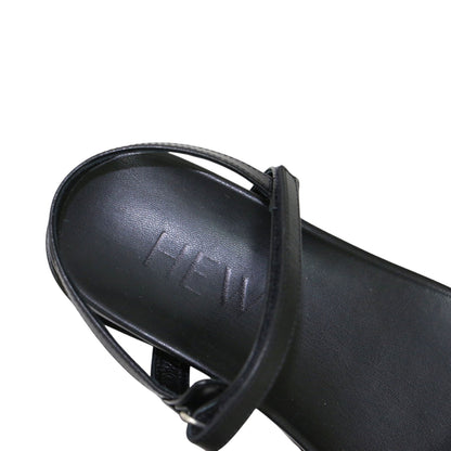 ベルトループ サンダル / THIN HOOK&LOOP SANDAL ストラップ フラット レザー