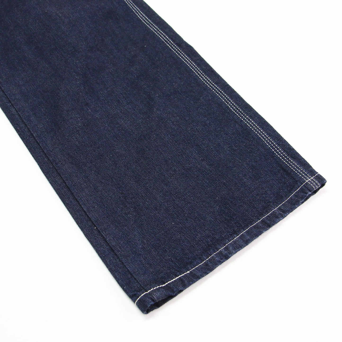 × Lee コラボ 23秋冬 デニムセットアップ / DENIM SET UP セパレート フルレングス ローライズ ビスチェ ノースリーブ ステッチ ブランドタグ コットン ウォッシャブル