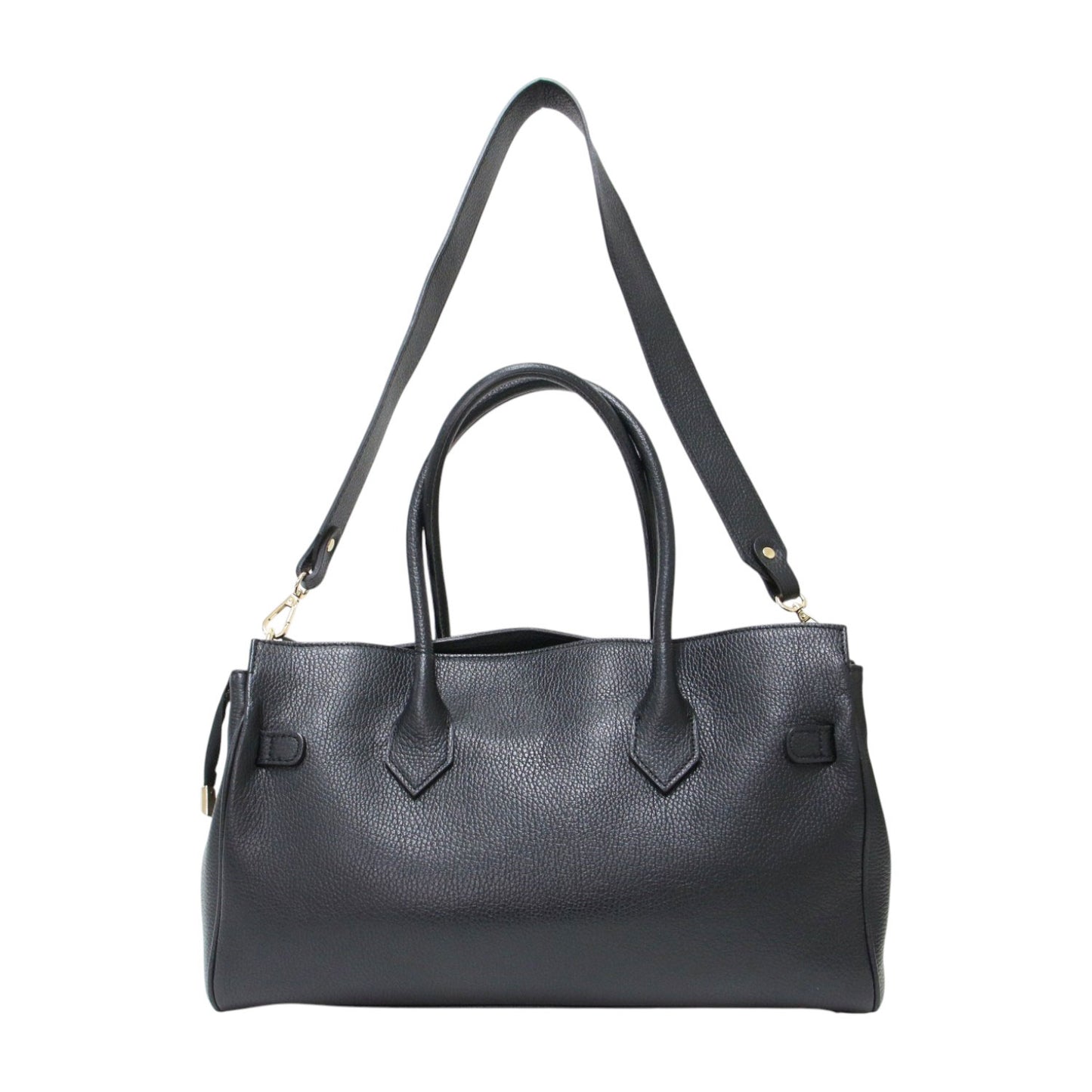 × BARNYARDSTORM 別注 ベルト付きトートBAG / ハンドルバッグ ショルダー 肩掛け 2WAY メタルパーツ 牛革