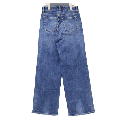 ワイドレッグ ストレート デニムパンツ / 35th Anniv. Wide ストレッチ ダメージ加工