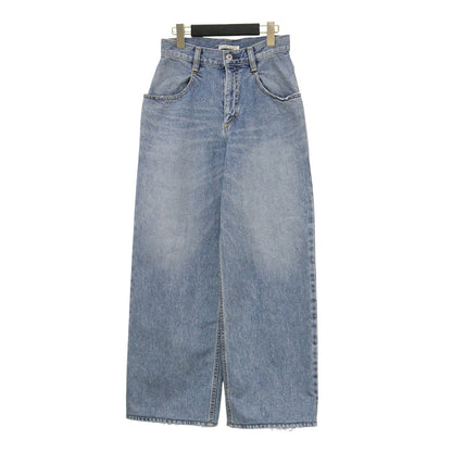 26春夏 ワイドデニムパンツ / R’IAM WIDE カットオフ加工 コットン