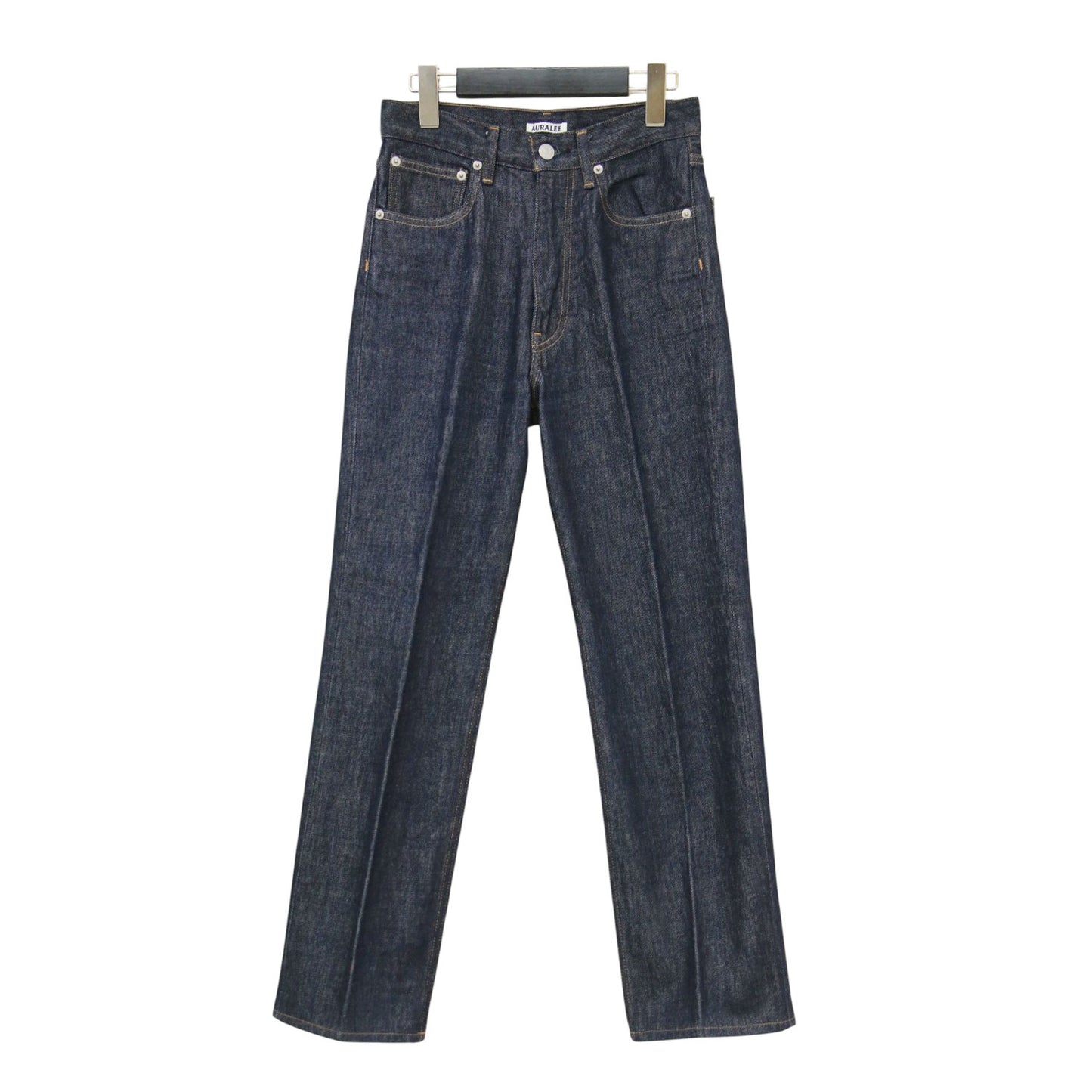 ハードツイストデニム 5ポケットパンツ / HARD TWIST DENIM 5P PANTS センタークリース ストレートシルエット 強撚 コットン