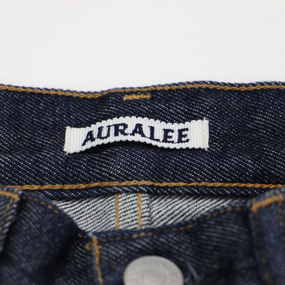ハードツイストデニム 5ポケットパンツ / HARD TWIST DENIM 5P PANTS センタークリース ストレートシルエット 強撚 コットン