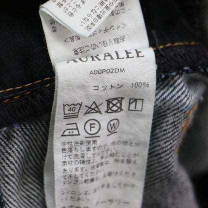 ハードツイストデニム 5ポケットパンツ / HARD TWIST DENIM 5P PANTS センタークリース ストレートシルエット 強撚 コットン