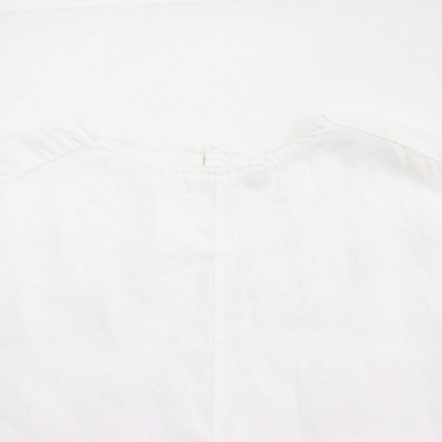 リネン ノースリーブ プルオーバー ブラウス / SLEEVELESS PULLOVER フレンチスリーブ クルーネック