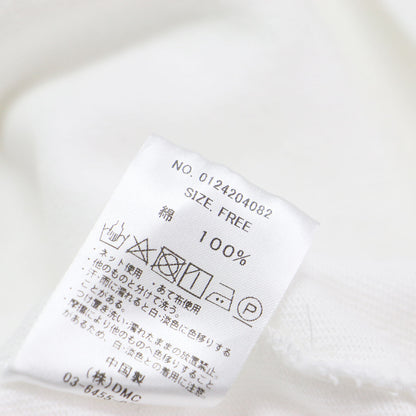 24春夏 ピグメント バイオ ノースリーブ ワンピース / pigment bio no sleeve ops ロング Iライン カットソー素材 コットン
