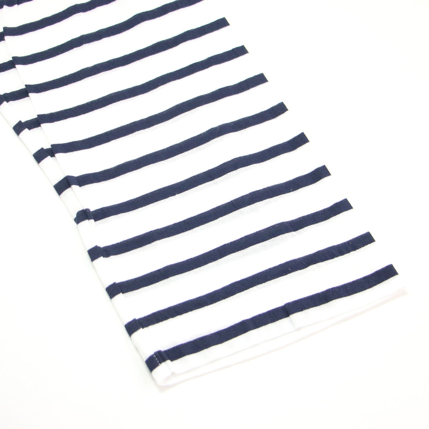 24春夏 Sheer BORDER プルオーバー / Tシャツ カットソー 長袖 ボートネック シアー ボーダー コットン