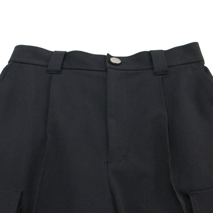 23秋冬 ミリタリーショートパンツ / ひざ上丈 Aライン アシンメトリー タック