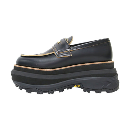 Loafers プラットフォーム ローファー / スニーカー 厚底 コイン レザー
