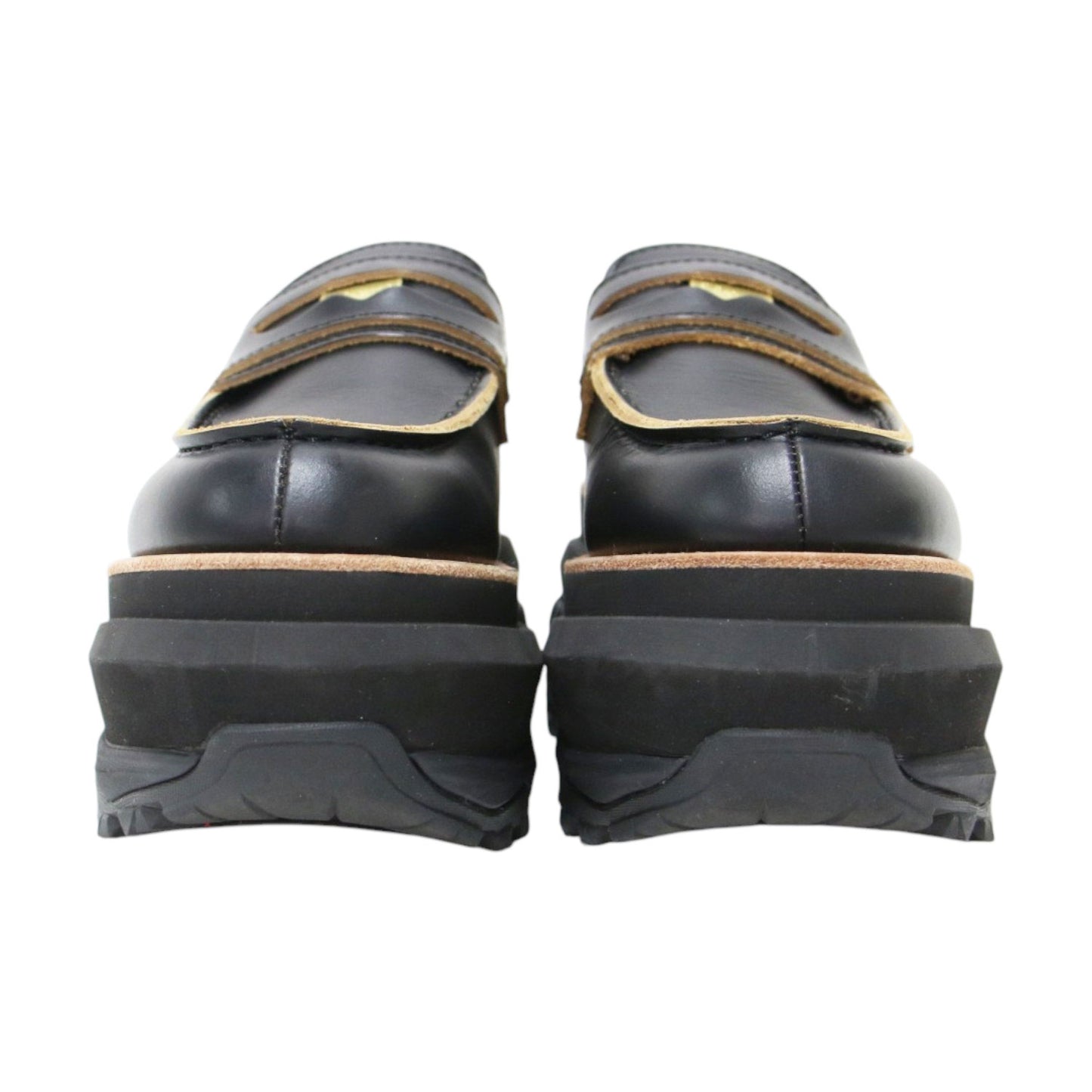 Loafers プラットフォーム ローファー / スニーカー 厚底 コイン レザー