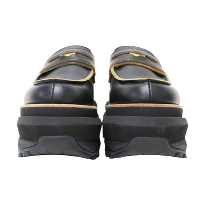 Loafers プラットフォーム ローファー / スニーカー 厚底 コイン レザー