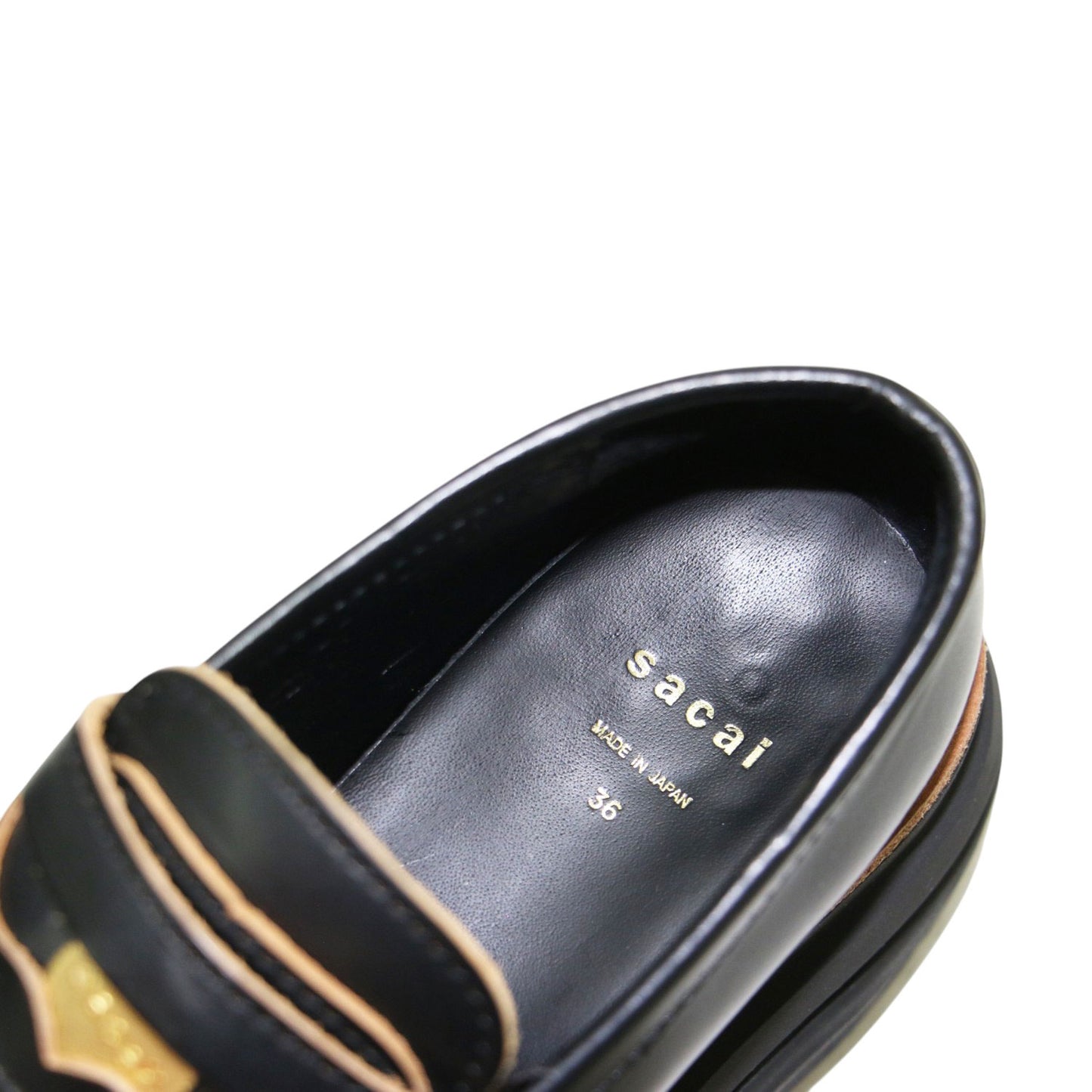 Loafers プラットフォーム ローファー / スニーカー 厚底 コイン レザー