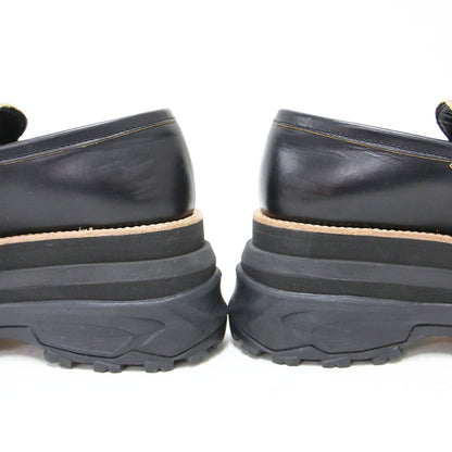 Loafers プラットフォーム ローファー / スニーカー 厚底 コイン レザー