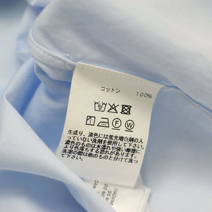 26春夏 クロップド 長袖 シャツ / Original Cropped Shirt ショート丈 レギュラーカラー コットン