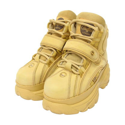 ハイトップ プラットフォーム スニーカー / High Top Platform Sneakers ハイカット レースアップ 厚底