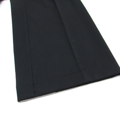タイネック ジャンプスーツ / Tie Neck Jumpsuit オールインワン パンツ ワイド ノースリーブ 襟付き ウール