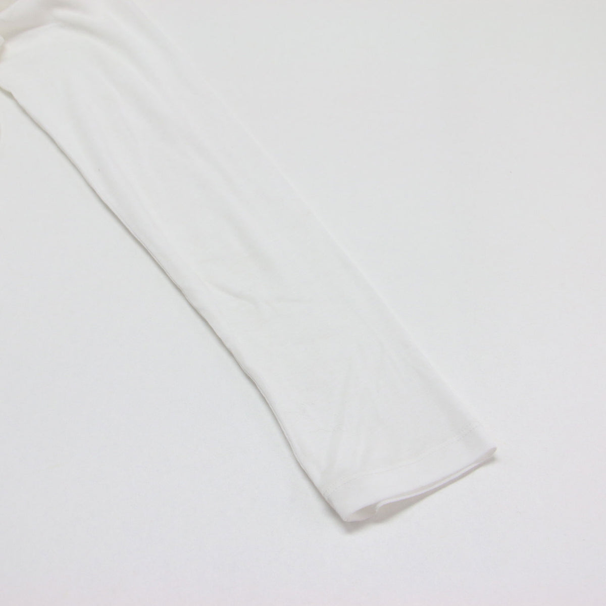 25秋冬 balloon cotton long Tシャツ / カットソー ショート丈 長袖 クルーネック コットン