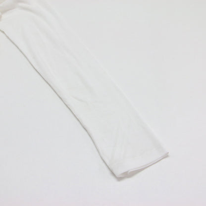 25秋冬 balloon cotton long Tシャツ / カットソー ショート丈 長袖 クルーネック コットン
