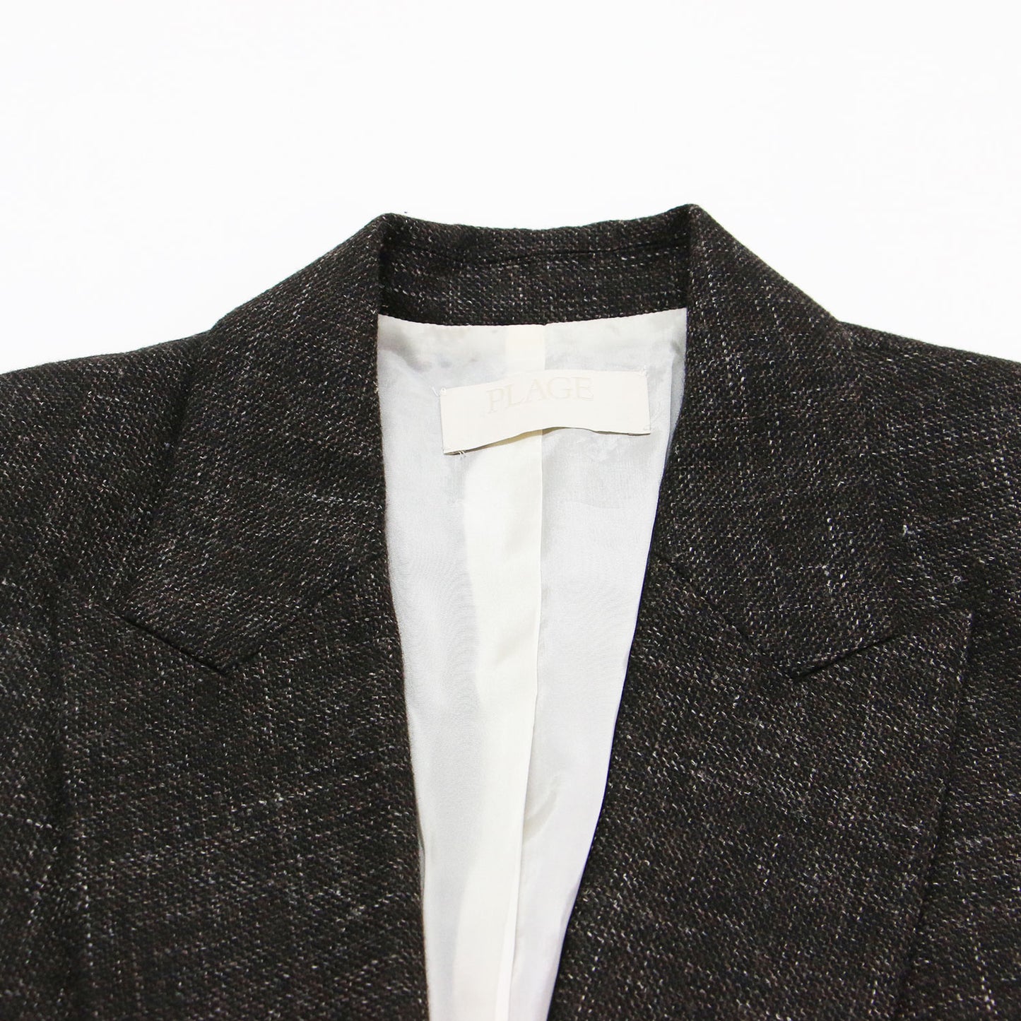 25秋冬 BALLI TWEED ジャケット / テーラードジャケット ダブルブレスト ツイード ウール