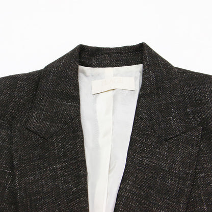 25秋冬 BALLI TWEED ジャケット / テーラードジャケット ダブルブレスト ツイード ウール
