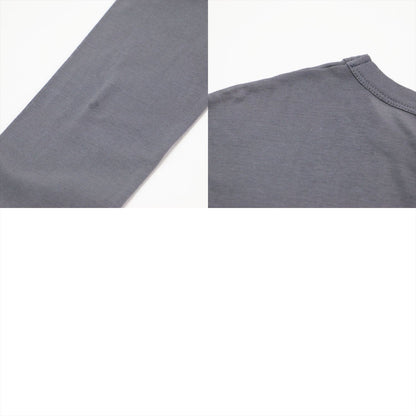 26春夏 スーパーソフト ロングスリーブ トップス / Tシャツ カットソー 長袖 クルーネック シアー コットン