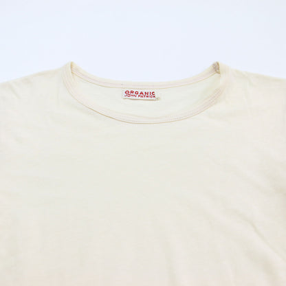 フレンチスリーブ Tシャツ / カットソー 半袖 クルーネック コットン