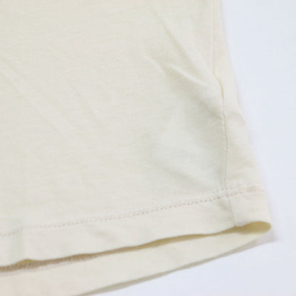 フレンチスリーブ Tシャツ / カットソー 半袖 クルーネック コットン