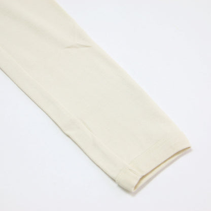 24秋冬 クロップド 長袖 Tシャツ / MAX CROP トップス カットソー ショート丈 ロングスリーブ クルーネック コットン