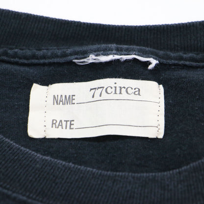 リメイク 半袖 Tシャツ / カットソー ラウンドネック ハーフスリーブ パッチワーク ワイド