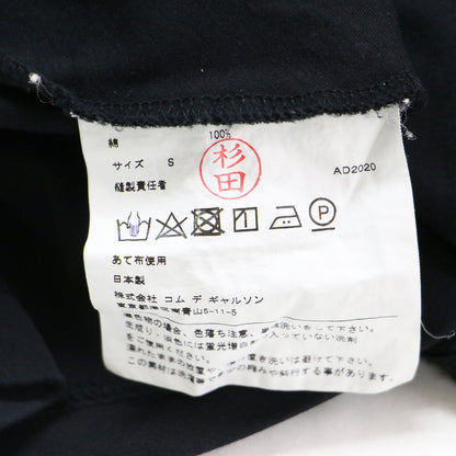 アシンメトリー 半袖 Tシャツ / カットソー ハーフスリーブ レイヤード コットン