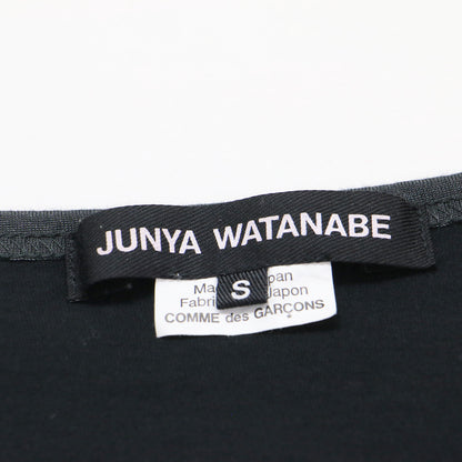 24春夏 オープンショルダー Tシャツ JM-T028 / カットソー 長袖 ノースリーブ ラウンドネック 2WAY メタリック コットン