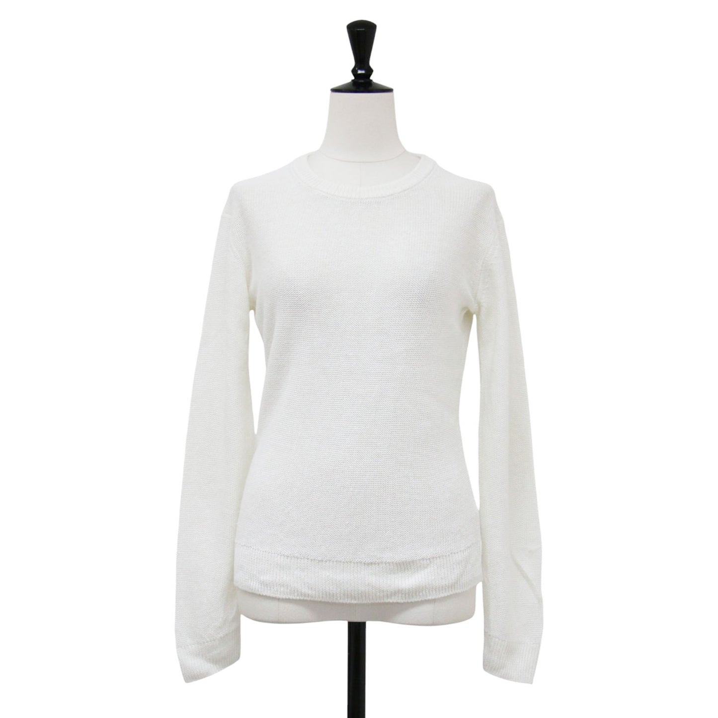 リネン混 エルボーパッチ付き クルーネック ニット / ELBOW PATCH PO/NEO SAG HARBOR プルオーバー 長袖