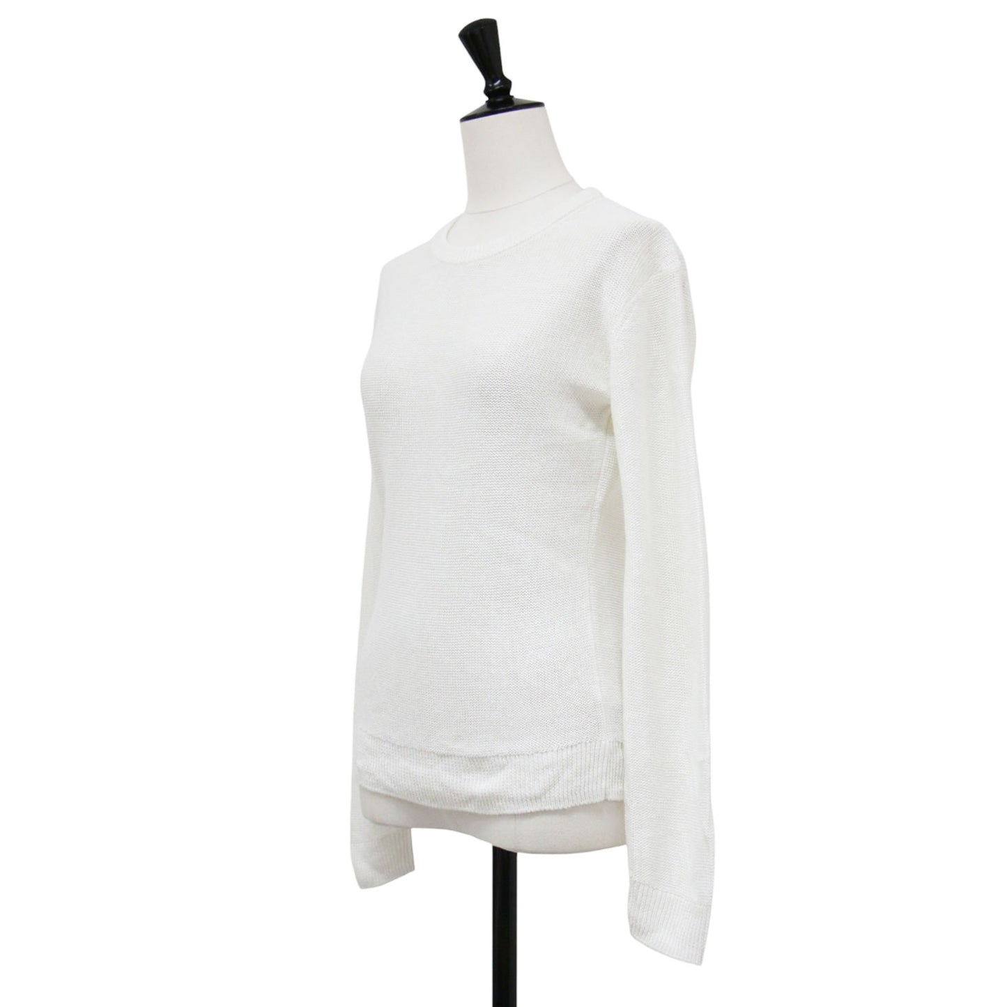 リネン混 エルボーパッチ付き クルーネック ニット / ELBOW PATCH PO/NEO SAG HARBOR プルオーバー 長袖