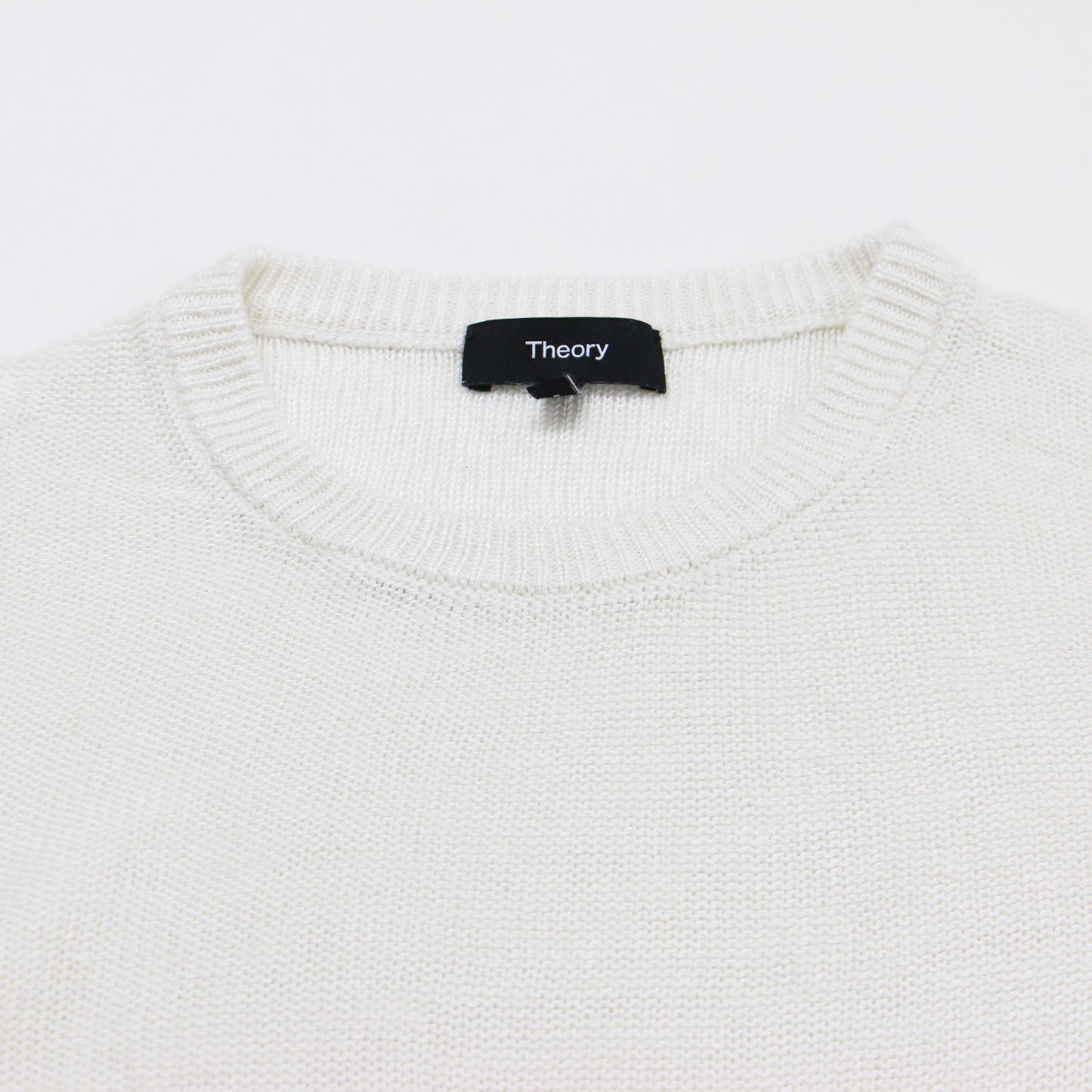 リネン混 エルボーパッチ付き クルーネック ニット / ELBOW PATCH PO/NEO SAG HARBOR プルオーバー 長袖