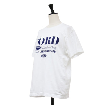 25春夏 MUSE de Deuxieme Classe 別注カラー FORD Tシャツ / カットソー 半袖 クルーネック プリント コットン