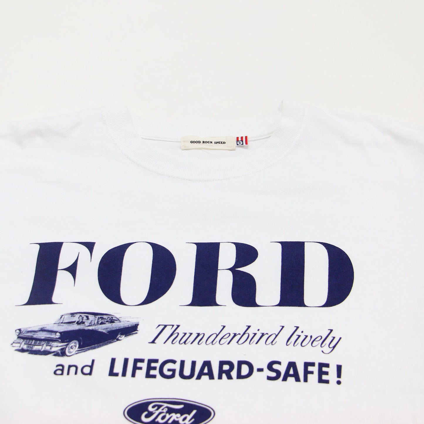 25春夏 MUSE de Deuxieme Classe 別注カラー FORD Tシャツ / カットソー 半袖 クルーネック プリント コットン