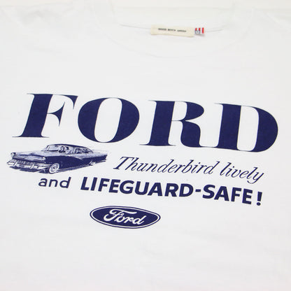 25春夏 MUSE de Deuxieme Classe 別注カラー FORD Tシャツ / カットソー 半袖 クルーネック プリント コットン