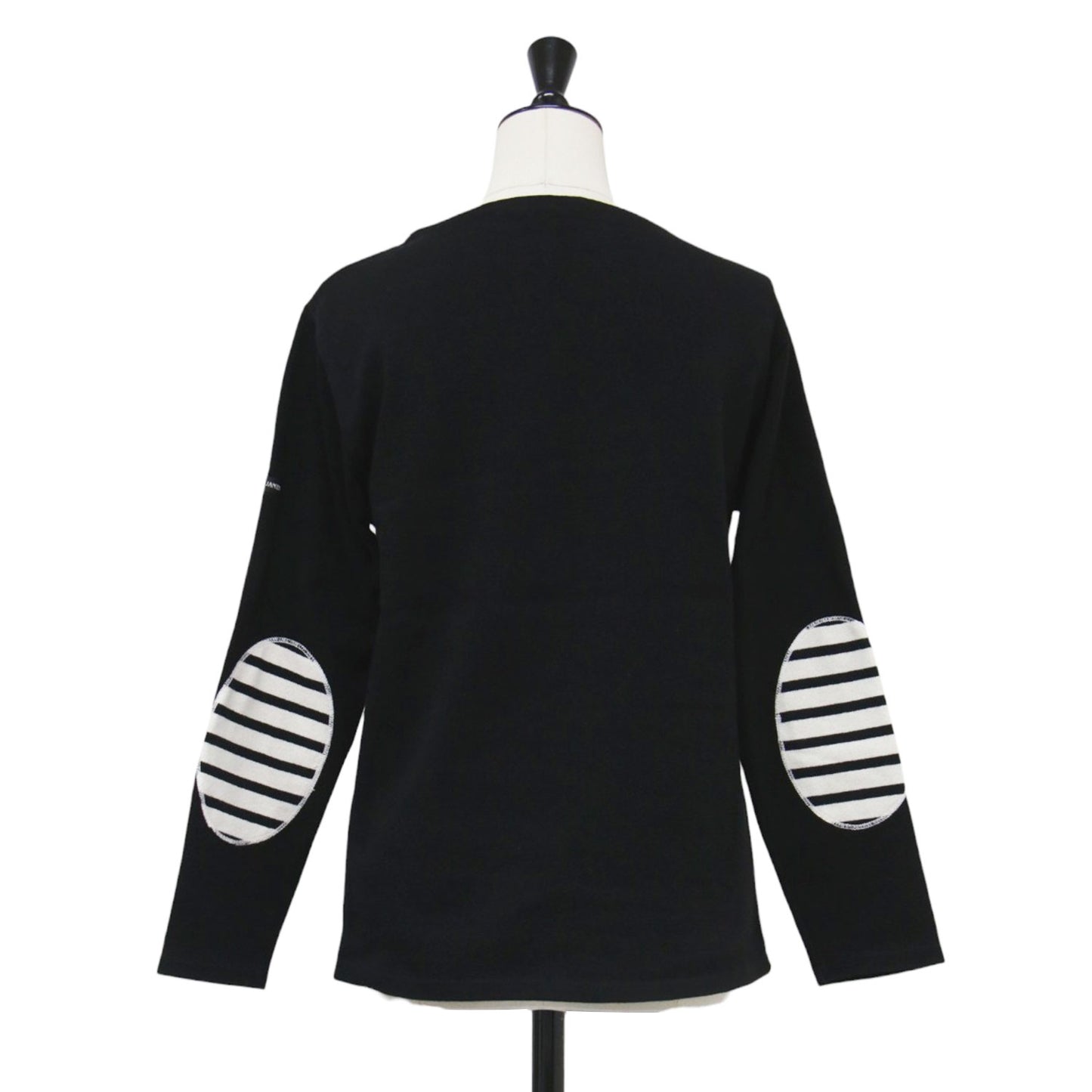 ウェッソン エルボーパッチ バスクシャツ / OUESSANT ELBOW PATCH Tシャツ カットソー ボートネック 長袖 コットン