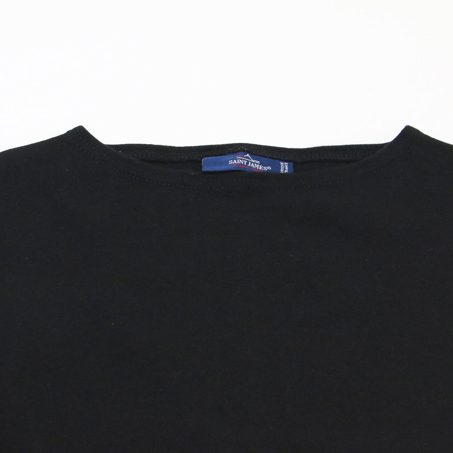 ウェッソン エルボーパッチ バスクシャツ / OUESSANT ELBOW PATCH Tシャツ カットソー ボートネック 長袖 コットン