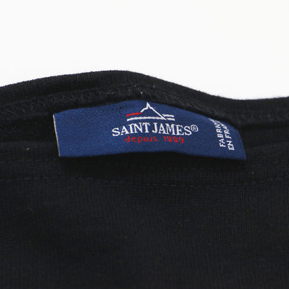 ウェッソン エルボーパッチ バスクシャツ / OUESSANT ELBOW PATCH Tシャツ カットソー ボートネック 長袖 コットン