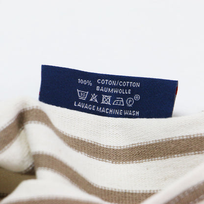 ウェッソン ボーダー バスクシャツ / OUESSANT Tシャツ カットソー ボートネック 長袖 コットン