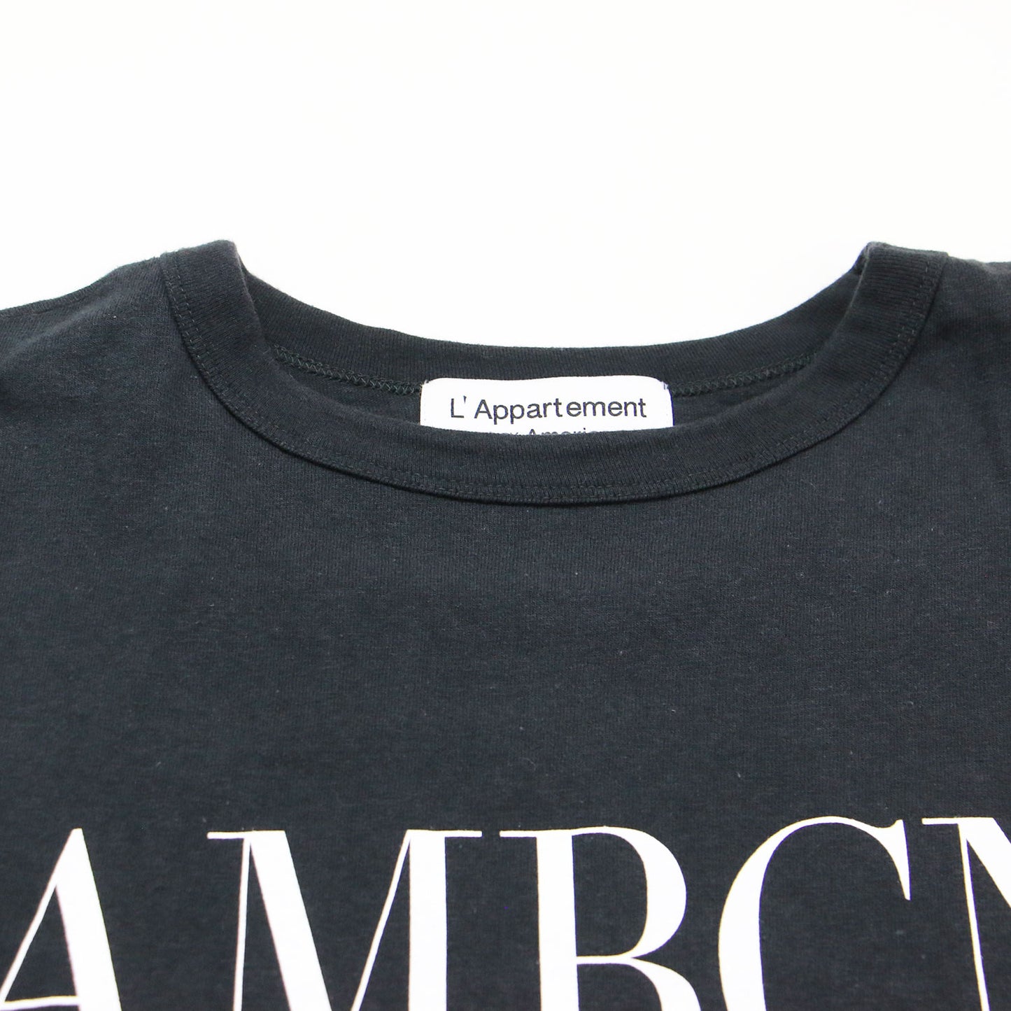 × L'Appartement 別注 24春夏 ANRCN プリント Tシャツ / カットソー 半袖 ロゴ コットン